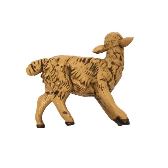 FONTANINI Nativity Sheep Figurines Laying Standing Italy #40 Set of 2 Vintage - Picture 4 of 11